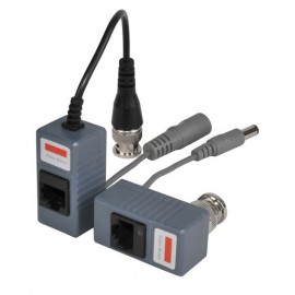 PAIR OF CAT5 VIDEO & POWER BALUN PAIR INCLUDES TRANSMITTER & RECEIVER