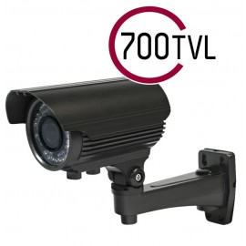 700 TVL SONY EFFIO CCTV BULLET CAMERA 2.8-12MM VARIFOCAL LENS 40M IR OSD