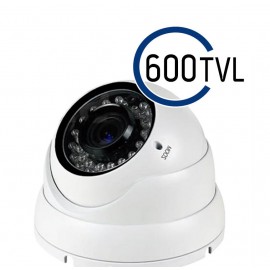 600TVL Dome Camera with 30M Infa-Red and Varifocal Lens 